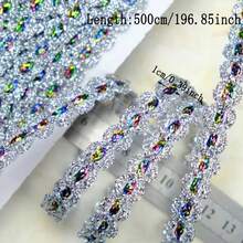 Christmas Gift Wrapping Ribbon, Floral Decor Gift Packaging Ribbon