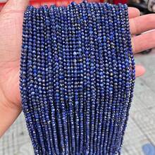 Brin de 15 pouces de perles de pierres naturelles 2/3/4 mm, améthyste naturelle, citrine, œil de tigre, lapis-lazuli, pierres de guérison, convient pour l'artisanat décoratif, la fabrication de bijoux DIY de bracelets, colliers et autres accessoires - Multicolore - Voir 20