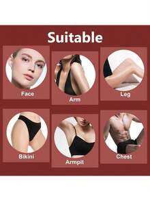 Hard Wax Beads 100G/300 Painless Wax Beans With 5 Applicators Wax Beads Hair Removal For Body Face Bikini Sexy And Hot - Nhiều màu - Xem 7