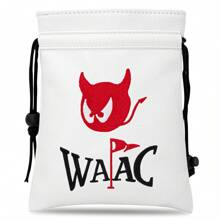 高尔夫球具收纳袋，高尔夫球座收纳袋，带抽绳封口，高尔夫球手提包，便携式球袋