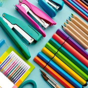 12 pezzi Penne gel glitter, evidenziatori, articoli di cartoleria, penne fluorescenti per studenti, journaling, scrapbooking, colorazione, disegno, penne colorate glitter