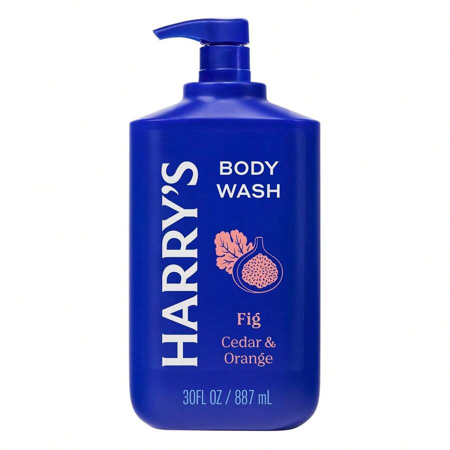 Harry's Men's Body Wash - Fig - 30 Fl Oz - Shower Gel For Men - No Parabens, Sulfates, Or Dyes - 紅木色 - 查看 1