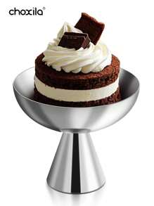 choxila 1个不锈钢甜点杯，冰淇淋杯，甜点碗，高脚杯，下午茶布丁零食糖果甜点杯，可爱盘子，烛台，适用于派对/节日/庆典/家庭聚会/婚礼/斋月/宰牲节 - 甜點碗 - 查看 9