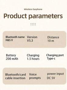 AKKHOO Wireless Bluetooth 5.0 Headphones, Jerry, Long Battery Life, Wireless Gaming Headset - gradient pink - View 9