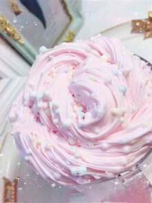 1 Bottle 110ml Bubble Gum Scented Crystal Clay, Stress Relief Toy, Christmas Gift; 1 Bottle 280ml Unicolor Bubble Crystal Clay, Stress Relief Toy, Cotton Candy Slime. Bubble Slime Crystal Clay Stress Relief Toys, Cotton Candy Slime Set, Best Back To School Gift. Christmas And Halloween Gift, Party Gift. - Multicolor - View 11