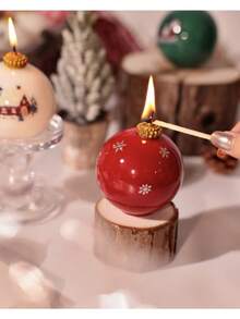 Bombka choinkowa w kształcie płatka śniegu, bałwanek, dom, bombka świąteczna w stylu Ins, dekoracja choinkowa, świeca zapachowa, wystrój domu, dekoracje świąteczne, wystrój pokoju, prezenty świąteczne