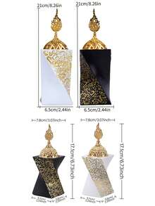 1Pc/1Set Simple And Generous Resin Incense Burner, Middle Eastern Arabic Style Incense Holder. Used For Home Fragrance And Home Decoration. Incense Holder, Home Living, Suitable For Home Decor, Bedroom, Living Room (As A Centerpiece), Office, Yoga Venue, And Party, Creating An Elegant Atmosphere. It Can Also Be Used For Temple Decoration,