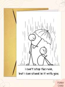 Funny Birthday Greeting Card | "All Cool People Are Born In December" Celebration Card | Humorous Christmas & Birthday Card With Envelope - Multicolor - View 10