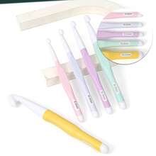 8mm, 10mm, 12mm, 15mm, 20mm Crochet Hooks, Ergonomic Large Rubber Handle Crochet Hook Set, Suitable For Chunky Yarn Blanket Knitting And DIY Crafts, Ideal Gift - 5pcs - View 7