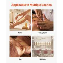 Double Wax Warmer, 1200ML Professional Dual Wax Warmer For Hair Removal, 32 ℉ - 212℉ Adjustable Electric Waxing Heater Pot With 50PCS Waxing Sticks For Home Use, Beauty Salon, Spa - Xem 6