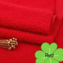 1pc 100% Polyester Teddy Fleece Fabric, Soft Plush Fabric For Sofa, Cushion, Jacket, Autumn/Winter Warm Clothing, DIY Craft Decoration - Multicolor - View 35