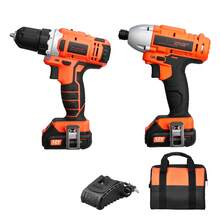 Tool Combo Kit, 12V Max Cordless 2-Tool Combo Kit, With 3/8 In Drill, 1/4 In Impact Driver, Compact Cordless Power Tool Combo Kit With 2.0 Ah Batteries, Screws, One Charger, And One Cloth Bag - 查看 8