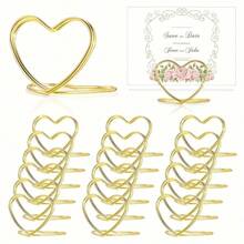 20/50/100pcs Metal Place Card Holders Photo Clip Stands Wedding Table Number Name Sign Stand For Wedding Birthday Party Home Decoration