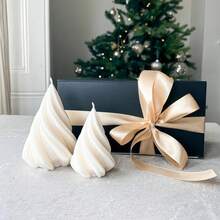 3D Christmas Tree Candle Silicone Mold, DIY Christmas Candle, New Origami Folding Fan Shaped Silicone Candle Mold, Vintage French Style Candle Mold For Home Decor, Bedroom Aromatherapy, Christmas & Wedding Candle Mold 1PC Christmas Christmas Decorations Christmas Pajamas Christmas Gifts Christmas Decor - Multicolor - View 10