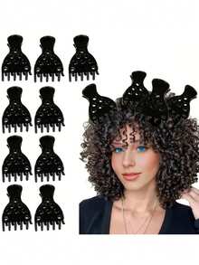 1pc/3pcs/6pcs,Hair Volume Clips, Root Clips For Curly Hair And Claw Clips For Thick Hair, Volume Styling Accessories, Root Lifter For Bouncy Curls, No-Crease Hair Root Lifters For Natural Volumes, Hair Styling Kit, Hair Tool Kit, Home Beauty Women Accessory Gifts ,Hair Styling Tools