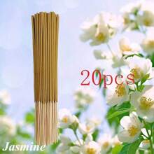 20/50/100/200pcs Jasmine Incense Sticks, 8.66 Inches, Suitable For Yoga And Meditation, Purify The Mind, Eliminate Negative Energy - Jasmine - View 12