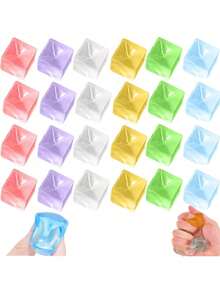 2/4/6/8/10/15/20/25/30pcs Jelly Cube, Rubber,Fun Play For Adults &, Ideal Gifts For Halloween Birthday Gifts, Goodie Bag Fillers