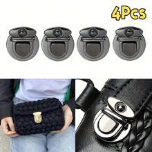 2/4/6/10 chiếc Khóa kim loại - Nút bấm khóa kéo tự làm, Thích hợp cho túi xách, ví và phụ kiện khóa ví - Nhiều màu - Xem 29