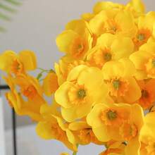 3/6 Stücke Frühlingsblumen, Künstliche Narzissen, Simulierte Blumen, Echte Blüten, Tischdekoration für Zuhause, Hochzeitstische, Weihnachtsdekoration, Blumenarrangements, Wohnzimmerdekoration, Weihnachtsszenen-Dekoration, Raumdekoration, Hochzeitsartikel, Hochzeitsgeschenke (ohne Vase)