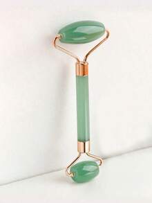 2件套/1件装面部美容按摩套装，包含双头按摩滚轮、三角刮痧板、冰模、身体刮痧按摩工具，绿色，美容，护肤，水疗，自我护理，护肤工具，面部护理，美容师用品，按摩，面部按摩工具，面部滚轮 - 綠色 - 查看 10