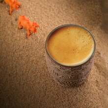 1 Taza de café de gres, taza de té cerámica, de lujo ligero y estilo retro, taza de agua, taza de bebida, con relieve árabe, estilo de Oriente Medio, suave y fácil de limpiar, resistente a quemaduras, a grietas y a altas temperaturas, taza de café para oficina y hogar, muy adecuada para regalar o para uso personal