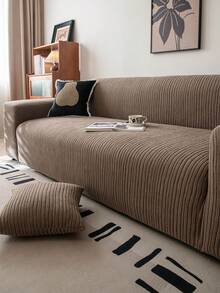 1PC Brand New All-Season Universal Cover, Elastic Multi-Functional Fully Wrapped Sofa Cover, With The Same Pillowcase, Machine Washable, Suitable For Bedroom, Living Room, Office And Other Furniture Dust Cover Home Decoration