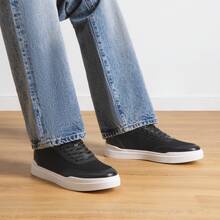 Men's Breathable Mesh Slip-On Sneakers Hands-Free Casual Walking Shoes Lightweight Comfortable Non-Slip - Black - View 6