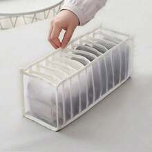 1/3 Stücke Schublade & Fach Unterwäsche Aufbewahrungsbox, Heim Kleiderschrank Aufbewahrungstasche für Kleidung & Socken, aus Mesh-Gewebe gefertigt, Dekoration für Feiertage, Zimmer, Schlafzimmer, Kleider, Hosen, Schuhe, Jeans, Stiefel, Röcke