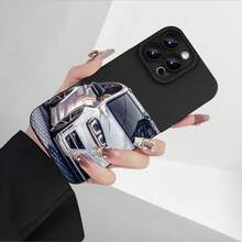 Funda de teléfono con temática de coche, moderna e innovadora, nueva y popular, hecha de material mate de alta calidad.Tiene un diseño a prueba de golpes para prevenir caídas, adecuado tanto para hombres como mujeres, compatible con varios modelos de incluyendo 16, 15, 14, 13, 12, 11, X, XR, XS, 8,, SE,, Plus y de la serie Pro, lo que lo hace perfecto para todos los usuarios. - Colores mixtos - Ver 5