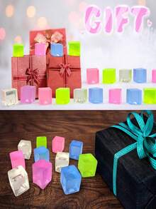 2/4/6/8/10/15/20/25/30pcs Jelly Cube, Rubber,Fun Play For Adults &, Ideal Gifts For Halloween Birthday Gifts, Goodie Bag Fillers