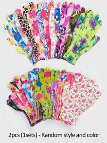 20 件（10 套）女士花卉园艺手套，防滑花园工作手套，舒适防花园手套，圣诞礼物（2/10/16/20 件） - 彩色 - 查看 13