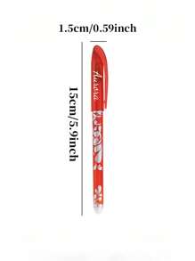 Customized Realistic Chili Pepper Neutral Pen, Cute Red, Green, Yellow Chili Shaped Ballpoint Pen, Personalized Fruit Ballpoint Pen, Chili Stationery Pen, Office Supplies Signing Pen,For School Supplies,Back To School,Office Decor - Multicolor - View 11