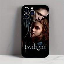 Serie Twilight: Al elegir una funda para iPhone, este diseño de dibujos animados en TPU negro es a prueba de golpes, protege la lente de la cámara y es duradero y confiable, adecuado para iPhone 11/12/13/14/15/16 Pro Max. - Colores mixtos - Ver 5