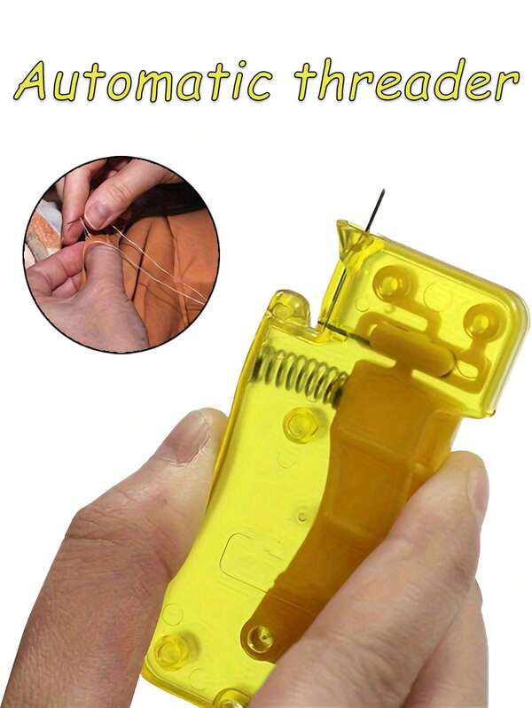 3 Adet/Takım Otomatik İğne Geçirici, Kendin Yap Dikiş İğne Geçirici, Hızlı Dikiş Aksesuarı, Manuel Dikiş Makinesi Dikiş Aleti, El Sanatları ve Dikiş Malzemeleri (3/1 Adet Mevcuttur)