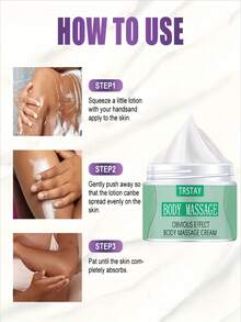 Massage Cream Improves Skin Elasticity, Moisturizes The Skin, Relieves Muscle Soreness, And Promotes Blood Circulation - Multicolor - View 5