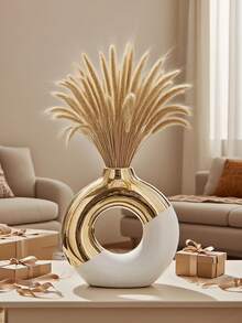 Black And Gold Vases, Piece Ceramic Vases, Gold Vases For Home Decoration, Round Vases For Decoration, Gold Vases For Living Room Decoration, Gold Vases For Home Decoration, Home Decoration Vases For Kitchen And Coffee Table.,Halloween Decor Halloween Decor Fall Decor Flower Vase Glass Vase