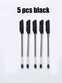 100 支圆珠笔防水创意塑料圆珠笔，适合男女学生、书写、笔记、标记、绘图、文具、学校用品返校