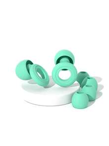 6 pares de tapones de silicona a prueba de ruido, tapones para dormir, trabajar, estudiar, viajar, conciertos, disponibles en 6 colores