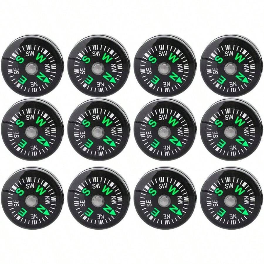 12 Pulseras de paracaídas con botón, Bolsillo, Relleno de líquido, para Senderismo, Camping, Actividades al Aire última intervensión - 1 - Ver 1