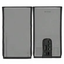 1pc XSX Game Console Transparent Dust Cover, Vertical Version, Dust-Proof And Wear-Resistant