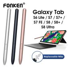 Galaxy Tab S6 Lite/S7/S7+/S7 FE/S8/S8+/S8 Ultra 平板电脑手写笔，可更换笔尖，触控笔（无蓝牙） - for 三星 S6/S7/S8系列 - 查看 2