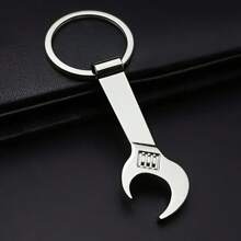 1 قطعة مفتاح معدني متعدد الوظائف، فتاحة زجاجات، أداة مفتاح السيارة، قلادة، فتاحة زجاجات، هدية صغيرة، إكسسوارات هالوين وعيد المعلم