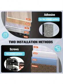 1 Pack Hat Organizer Baseball Caps, Organization And Storage, Closet Organization And Storage, Strong Adhesive Hat Rack Wall, Multilayer Hat Storage Display Holder, Wall Mounted Hat Hooks Hold Up To 18 Hats Closet Door And Bedroom (Black/White)