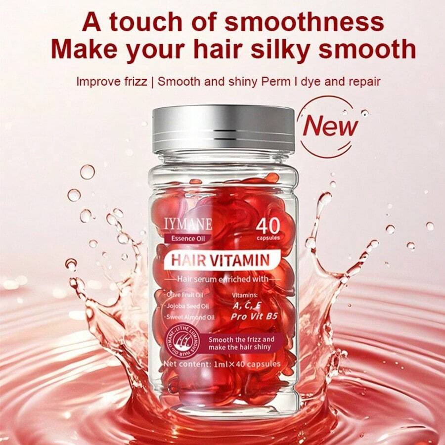 1pc Hair Treatment Vitamin Serum Oil Capsule For Dry Damaged Hair, 2 Boxs, Enriched With Moroccan Macadamia Avocado Oils.Hair Oil,Vitaminas Para El Cabello,Hair Care,Aceite Para El Cabello,Vitaminas Para El Cabello,Cheap,Fromlabs Protein Capsule Hair Repair Treatment,Remilia Hair Serum Capsules,Hair Treatment Serum,Hair Capsules,Vitamina E Para El Cabello,Hair Oil Capsules,Hair Serum Capsules,Hair Vitamins Oil Capsule,Hair Vitamin Serum Capsule,Nutrafol Women Hair Growth Supplement,Lilyeve Hair Growth Serum,Hair,Hair Serum,Hair Vitamins,Pantene Pro Vitamin Essence,Hair Oils For Hair Growth,Mise En Scene Hair Serum,Hair Vitamins For Women,Poeroeshair Serum Capsules,Hair Vitamin Serum Capsule,Hair Treatment Vitamin Serum Oil Capsule,2 Box Hair Treatment Serum Oil Vitamin Capsules,Hair Treatment Serum