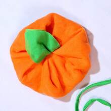 2025 可爱南瓜万圣节婴儿服装套装 - 3 件橙色南瓜套装，配南瓜帽和靴子 - 万圣节派对角色扮演 - 橘色 - 查看 10