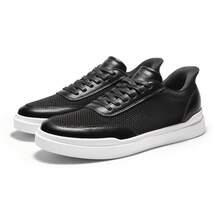 Men's Breathable Mesh Slip-On Sneakers Hands-Free Casual Walking Shoes Lightweight Comfortable Non-Slip - Black - View 1