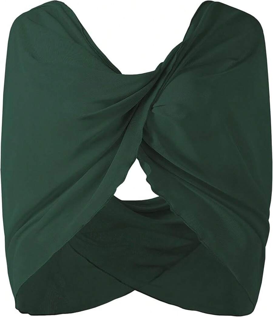 Coucoland Shawl Wraps Women - Sheer Chiffon Shawl Elegant Soft Wraps Evening Dress Wedding - màu xanh lá - Xem 1