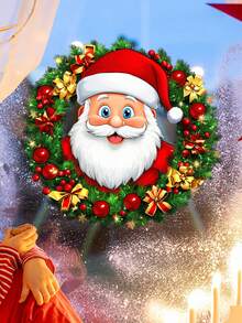 1/2/3sets Christmas Wall Sticker Set - Santa Claus, Christmas Tree & Squirrel Decorative Decals For Living Room, Bedroom, And Window Glass - Self-Adhesive, Removable, Waterproof Holiday Decoration For Festive Atmosphere.Perfect Halloween And Christmas Gift For Lovers, Parents And Friends.