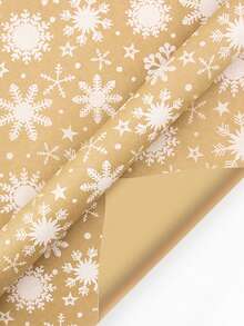 1M/3M 300cm*43cm, Papel Kraft Natural para Embrulho de Presente em Árvore de Natal Vintage, Árvore de Natal Branca, Rena, Floco de Neve, Embalagem para Presente, Decoração de Presente Faça Você Mesmo, Natal e Dia dos Namorados - Multicolorido - Ver 14