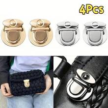 2/4/6/10 chiếc Khóa kim loại - Nút bấm khóa kéo tự làm, Thích hợp cho túi xách, ví và phụ kiện khóa ví - Nhiều màu - Xem 27